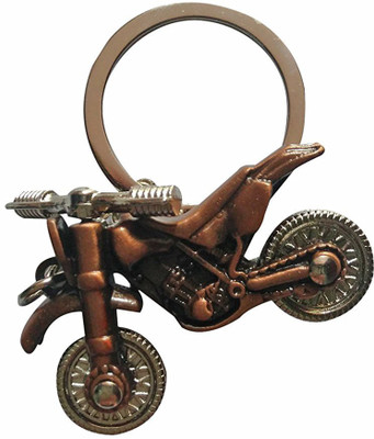 

kartstring Bike Shape Metallic Key Chain(Multicolor)