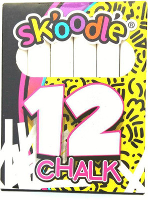 

SKOODLE Board Chalk-White Color-Set of 4 Standard Board Chalk-White Color(12)