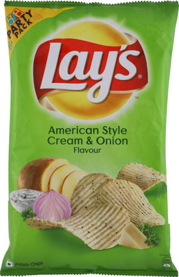 

Lay's American Style Cream & Onion Flavour Chips(167 g)