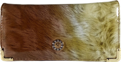 

fenz Party Brown Clutch