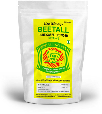 

BEETALL Special Coffee Powder 500 gm for brewing in ordinary pot -Coffee in a measure is a treasure Roast & Ground Coffee(2 x 250 g)