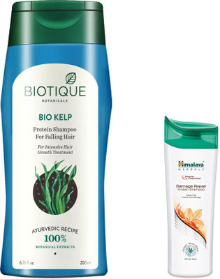 

Himalaya Damage Repair Protion Shampoo, Bio Kelp Protein Shampoo For Falling Hair(Set of 2)