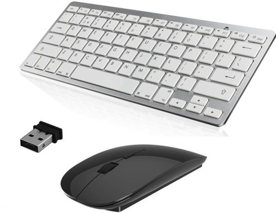 

ReTrack Super Slim Wireless Portable Wireless keyboard & Mouse Combo Set