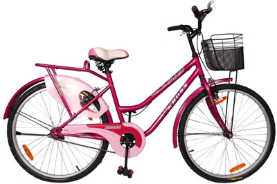 

Kross Pleasure Bike For Adult Women Pink 26 T Girls Cycle/Womens Cycle(Single Speed, Multicolor)
