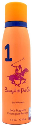 

Beverly Hills Polo Club Sport No 1 Perfume Body Spray Combo pack of 2 (150ml each) Perfume Body Spray - For Women(150 ml)