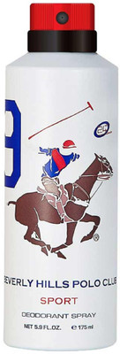 Beverly Hills Polo Club Sport No 9 Deodorant for Men Deodorant Spray - For Men(175 ml)