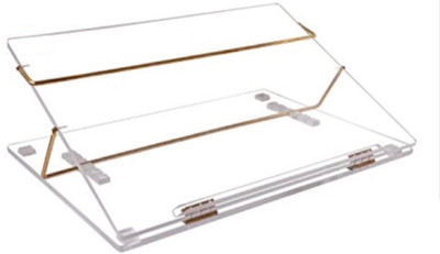

Readat 2 Compartments Pure Acrylic sheet writing desk(Transparent)