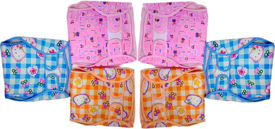

ATXP New Born Washable Reusable Cotton Nappy - L(6 Pieces)