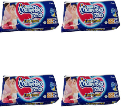 

MamyPoko Diapers - XXL(4 Pieces)