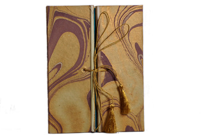 

MakenStyleCollection A5 Diary(HANDMADE PAPER DIARY AND BOOKMARK, Multicolor)