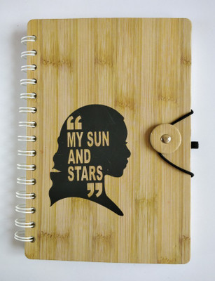 

OfficeMate A5 Diary(WOODEN01, BROWN,BLACK)