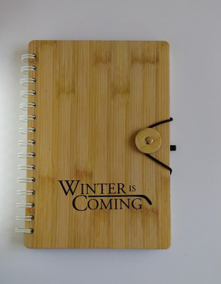 

OfficeMate A5 Diary(WOODEN04, BROWN,BLACK)
