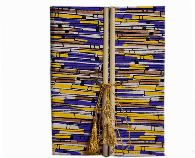 MakenStyleCollection A5 Diary(HANDMADE PAPER DIARY AND BOOKMARK, Multicolor)