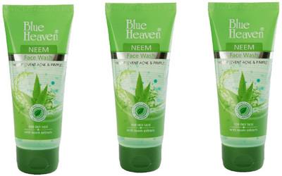 

Blue Heaven NEEM FACE WASH, 180ML, PACK OF 3, COMBO BY BEAUTYANDCARE Face Wash(180 ml)