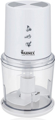 

Warmex Vegetable Chopper & Whisker 700 W Food Processor(White)
