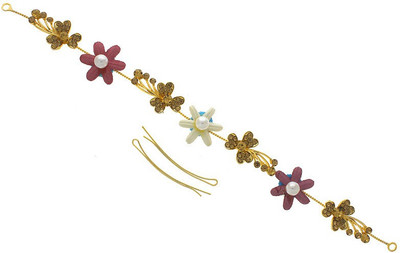 

Anuradha Art Jewellery Hair Chain Hair Chain(Multicolor)