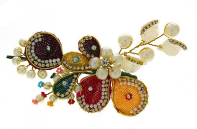 

Anuradha Art Jewellery French Roll Braid Extension(Multicolor)