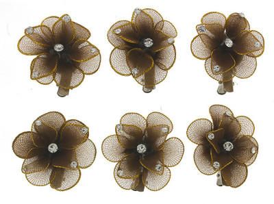 

Anuradha Art Jewellery French Roll Braid Extension(Brown)