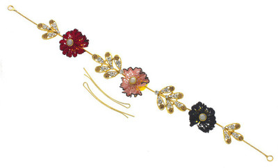 

Anuradha Art Jewellery French Roll Braid Extension(Multicolor)