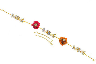 

Anuradha Art Jewellery Hair Chain Hair Chain(Multicolor)
