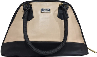 

Stilvoll Hand-held Bag(Black, Beige), Beige;black