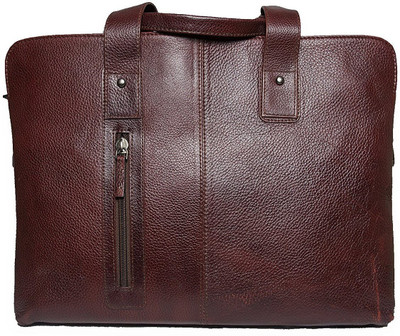 

Handcrafted exports Messenger Bag(Brown)