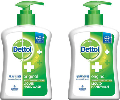 

Dettol Original Liquid Hand Wash(400 ml, Pack of 2)