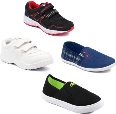 

Asian Boys Slip on Sneakers(Multicolor