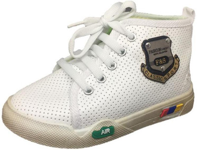

TeeniTiny Boys Lace Sneakers(White