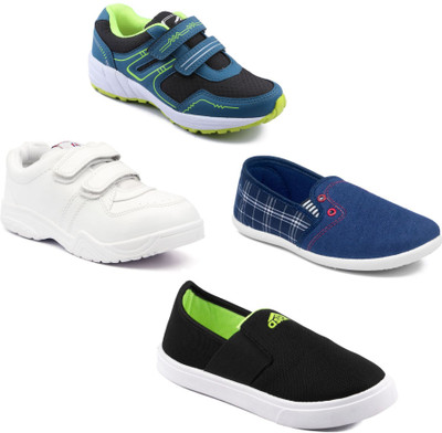 

Asian Boys Slip on Sneakers(Multicolor