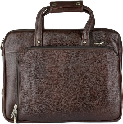 

Vestta 15 inch Laptop Messenger Bag(Brown), Dark brown