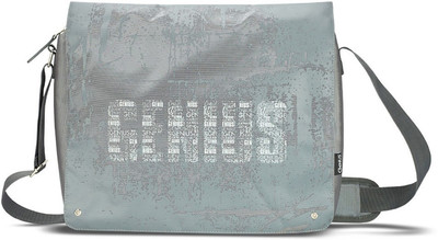 

Genius 17 inch Laptop Messenger Bag(Grey)