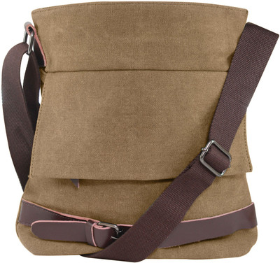 

DMG 11 inch Expandable Laptop Messenger Bag(Black), Brown