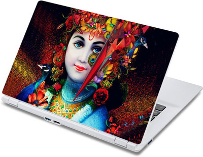 

ezyPRNT Krishna Abstract (13 to 13.9 inch) Vinyl Laptop Decal 13