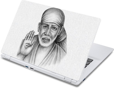 

ezyPRNT Sai Baba Sketch (13 to 13.9 inch) Vinyl Laptop Decal 13