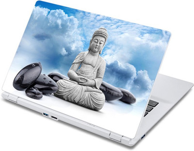

ezyPRNT Budha Stone Statue (13 to 13.9 inch) Vinyl Laptop Decal 13