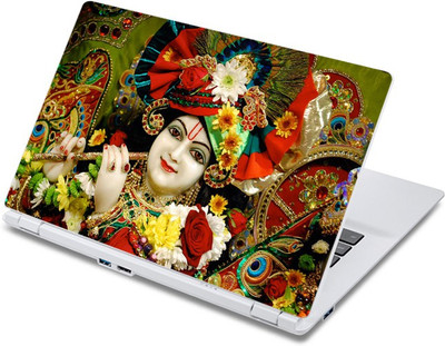 

ezyPRNT Krishna with Flute (13 to 13.9 inch) Vinyl Laptop Decal 13