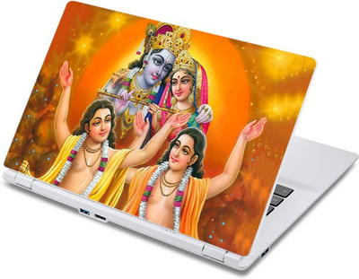 

ezyPRNT Divine Radha Krishna (13 to 13.9 inch) Vinyl Laptop Decal 13