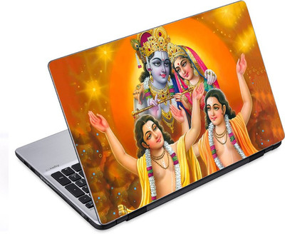 

ezyPRNT Divine Radha Krishna (14 to 14.9 inch) Vinyl Laptop Decal 14