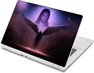 

ezyPRNT Jesus Against Evil (13 to 13.9 inch) Vinyl Laptop Decal 13