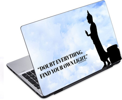 

ezyPRNT Enlightment Budha (14 to 14.9 inch) Vinyl Laptop Decal 14