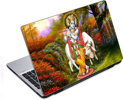 

ezyPRNT Divine Krishna (14 to 14.9 inch) Vinyl Laptop Decal 14
