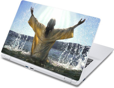 

ezyPRNT Jesus in Water (13 to 13.9 inch) Vinyl Laptop Decal 13