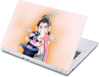 

ezyPRNT Lord Ganesh (13 to 13.9 inch) Vinyl Laptop Decal 13