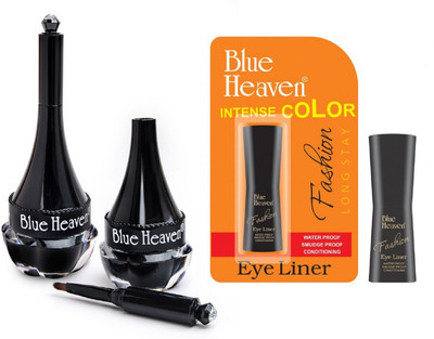 

Blue Heaven Artisto kajal with fashion liner(Pack of 2)
