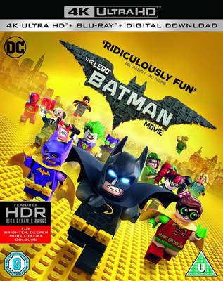 

The LEGO Batman Movie (4K UHD & HD)(4K(UHD) Blu-ray English)