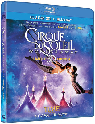 Cirque Du Soleil: Worlds Away (Blu-ray 3D + Blu-ray) (2-Disc Limited 3D Edition) (Region Free + Fully Packaged Import)(Blu-ray English)