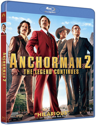 

Anchorman 2: The Legend Continues (Region Free) (Fully Packaged Import)(Blu-ray English)