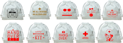 

The Crazy Me Hangover kit/Pouch Potli(Multicolor)
