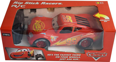 

Kiditos Lightning McQueen 27MHz Rechargeable Remote Control Car(Red)
